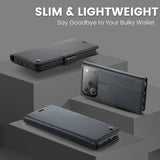CaseMe iPhone 17 Pro Max -suojakotelo 023-sarja musta