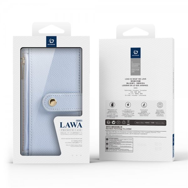 Dux Ducis iPhone 17 Pro Max 2-in-1 Lawa Series MagSafe -kuori, sininen