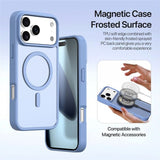Dux Ducis iPhone 17 Pro Max 2-in-1 Lawa Series MagSafe -kuori, sininen