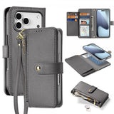 Dux Ducis iPhone 17 Pro Max -kotelo 2-in-1 Lawa Series MagSafe harmaa