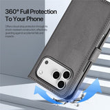 Dux Ducis iPhone 17 Pro Max -kotelo 2-in-1 Lawa Series MagSafe harmaa