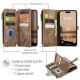 CaseMe iPhone 17 Pro Max C30-sarjan suojakotelo, ruskea