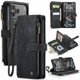 CaseMe iPhone 17 Pro Max -kotelo C30 Series musta