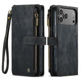 CaseMe iPhone 17 Pro Max -kotelo C30 Series musta