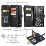 CaseMe iPhone 17 Pro Max -kotelo C30 Series musta