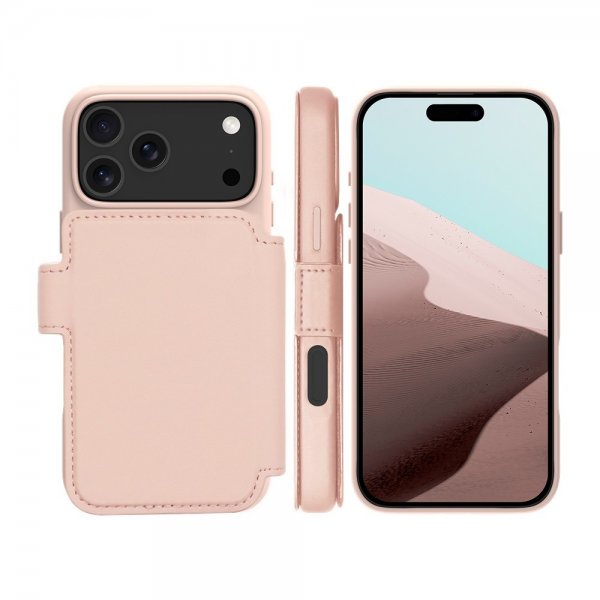 dbramante1928 iPhone 17 Pro Max -suojakuori Lynge MagSafe ICON Pink Sand