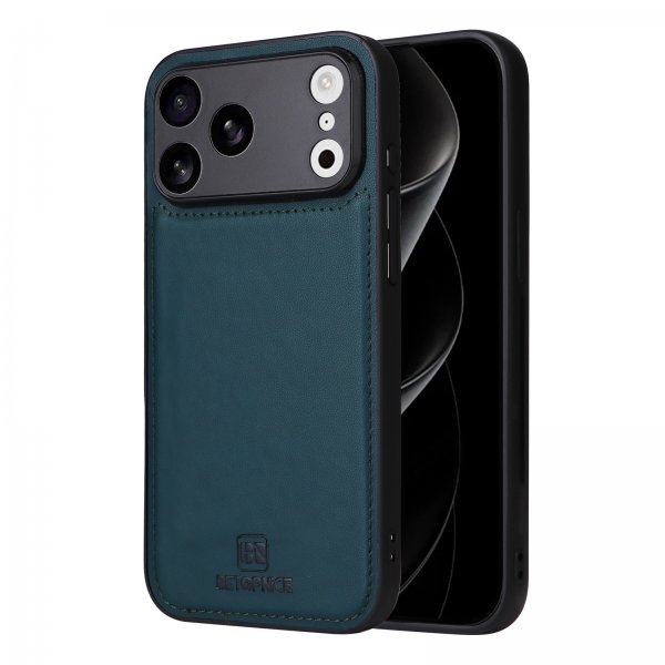 Betopnice iPhone 17 Pro Max -kuori irrotettavalla kannella 005 Vihreä