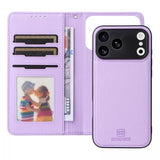 Betopnice iPhone 17 Pro Max -kuoret irrotettavalla kuorella 005 Violetti