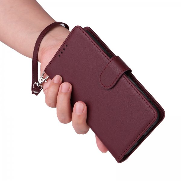 Betopnice iPhone 17 Pro Max -kotelo irrotettavalla kuorella 005 Punainen