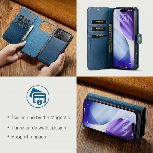 Dg.Ming iPhone 17 Pro Max Irrotettava kuori Sininen