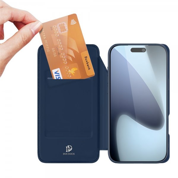 Dux Ducis iPhone 17 Pro Max -suojakuori Skin Pro Series, sininen