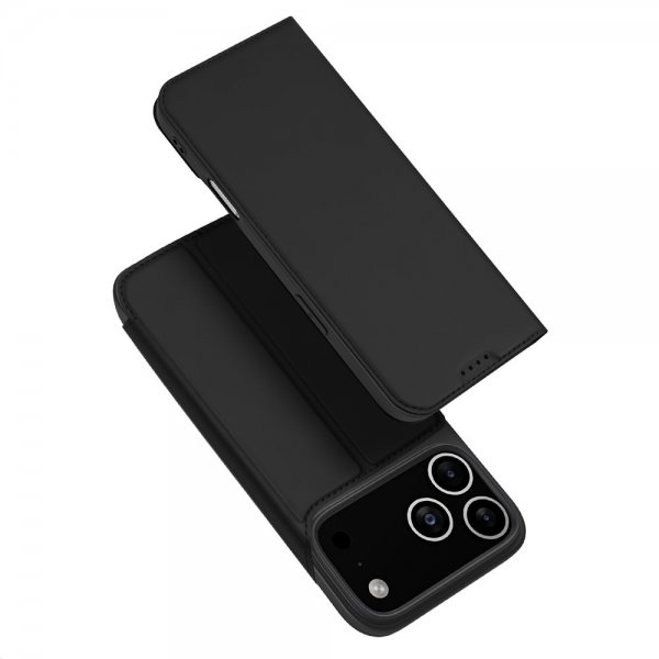 Dux Ducis iPhone 17 Pro Max -suojakuori Skin Pro Series, musta