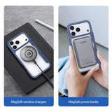 Dux Ducis iPhone 17 Pro Max -suojakuori Skin X Pro Series MagSafe, sininen
