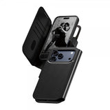 CARE by PanzerGlass iPhone 17 Pro Max Tango Two-in-One Wallet MagSafe -suojakotelo, musta