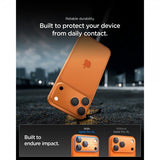 Spigen iPhone 17 Pro Max Kamerasuojalasi Glas.tR EZ Fit Optik Pro XL Oranssi