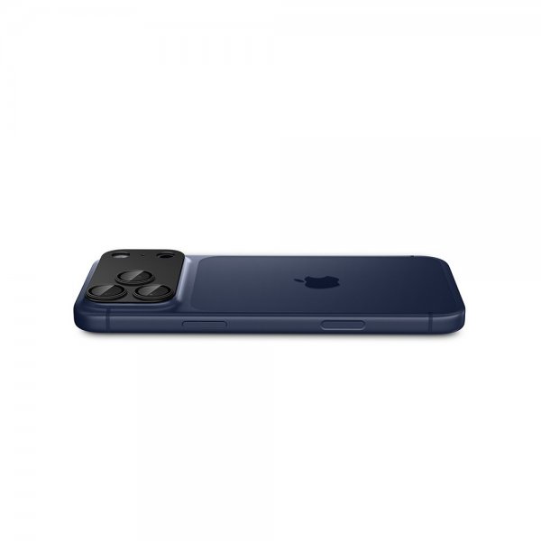 Spigen iPhone 17 Pro Max Kamerasuojalasi Glas.tR EZ Fit Optik Pro XL Musta