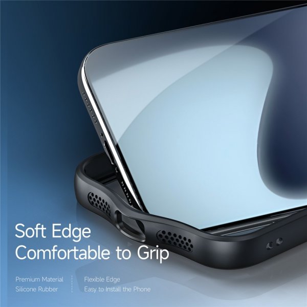 Dux Ducis iPhone 17 Pro Max Kuori Aimo Series MagSafe Musta
