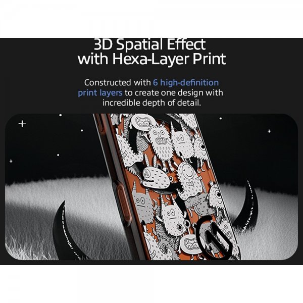 Spigen iPhone 17 Pro Max -kuori C11 MagFit Inkverse