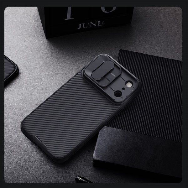 Nillkin iPhone 17 Pro Max -kuori CamShield Pro MagSafe, musta