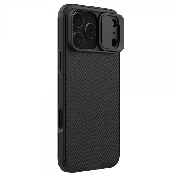 Nillkin iPhone 17 Pro Max -kuori CamShield Pro Musta