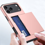 iPhone 17 Pro Max Kuori Card Slide Vihreä