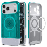 Spigen iPhone 17 Pro Max -kuori Classic C1 MagFit Bondi Blue