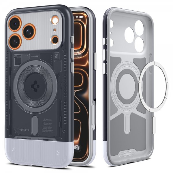 Spigen iPhone 17 Pro Max kuori Classic C1 MagFit Graphite