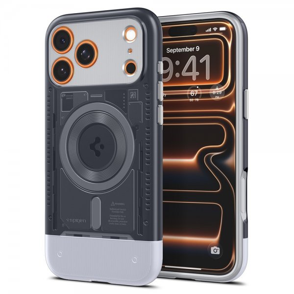 Spigen iPhone 17 Pro Max kuori Classic C1 MagFit Graphite