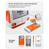 Spigen iPhone 17 Pro Max Kuori Classic C1 MagFit Tangerine
