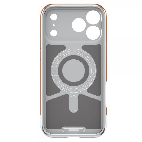 Spigen iPhone 17 Pro Max Kuori Classic C1 MagFit Tangerine