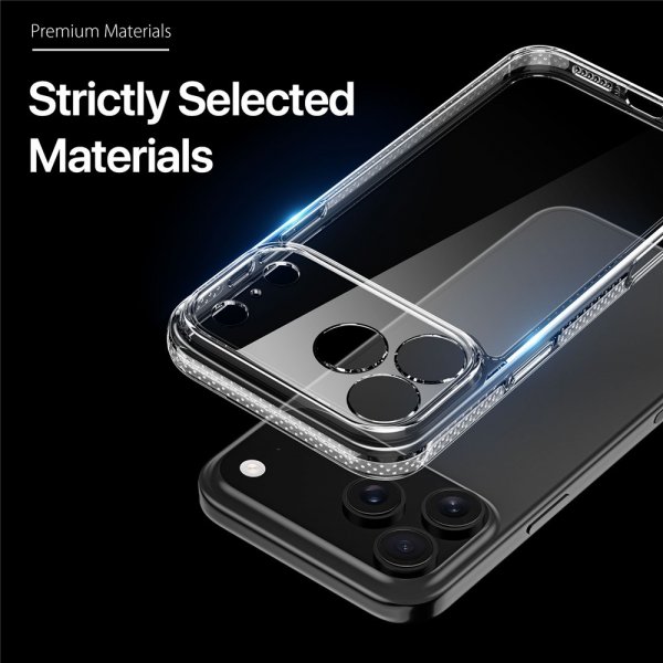 Dux Ducis iPhone 17 Pro Max Clin Series Läpinäkyvä Kuori
