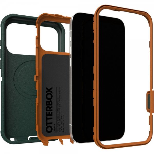 Otterbox iPhone 17 Pro Max Defender Pro MagSafe -suojakuori, Green Intrigue