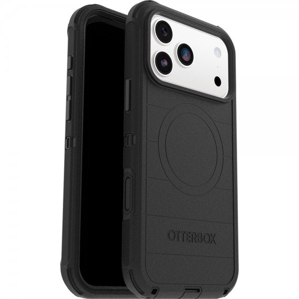 Otterbox iPhone 17 Pro Max Defender Pro MagSafe -kuori, musta
