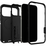 Otterbox iPhone 17 Pro Max Defender Pro MagSafe -kuori, musta
