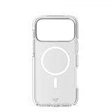 Tech21 iPhone 17 Pro Max -suojakuori EvoCrystal MagSafe Metallic Silver