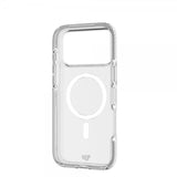 Tech21 iPhone 17 Pro Max -suojakuori EvoCrystal MagSafe Metallic Silver