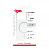 Tech21 iPhone 17 Pro Max -suojakuori EvoCrystal MagSafe Metallic Silver