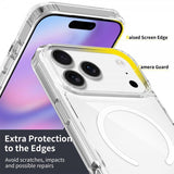 Nordic Covers iPhone 17 Pro Max Kuori Feather Series MagSafe Läpinäkyvä