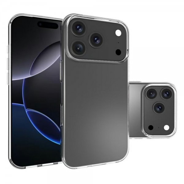 Nordic Covers iPhone 17 Pro Max Kuori Feather Series Läpinäkyvä
