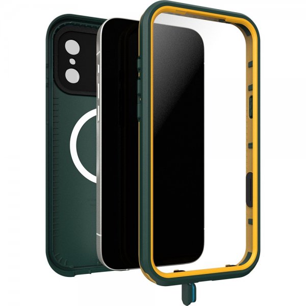 Otterbox iPhone 17 Pro Max -kuori Fre MagSafe vihreä