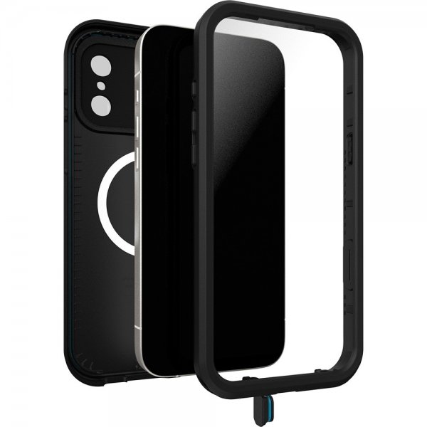 Otterbox iPhone 17 Pro Max -kuori Fre MagSafe musta