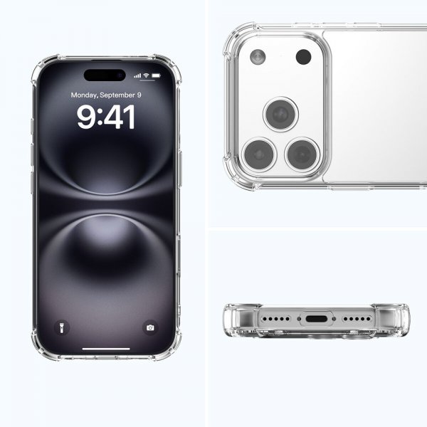 4smarts iPhone 17 Pro Max Kuori Ibiza MagSafe Läpinäkyvä