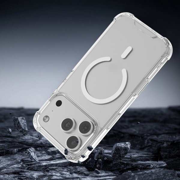 4smarts iPhone 17 Pro Max Kuori Ibiza MagSafe Läpinäkyvä