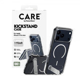 CARE by PanzerGlass iPhone 17 Pro Max Kuori Kickstand MagSafe Läpinäkyvä