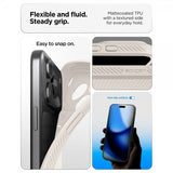 Spigen iPhone 17 Pro Max Kuori Liquid Air Natural Titanium