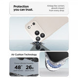 Spigen iPhone 17 Pro Max Kuori Liquid Air Natural Titanium