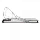 Spigen iPhone 17 Pro Max -kuori Liquid Crystal MagFit Clear White