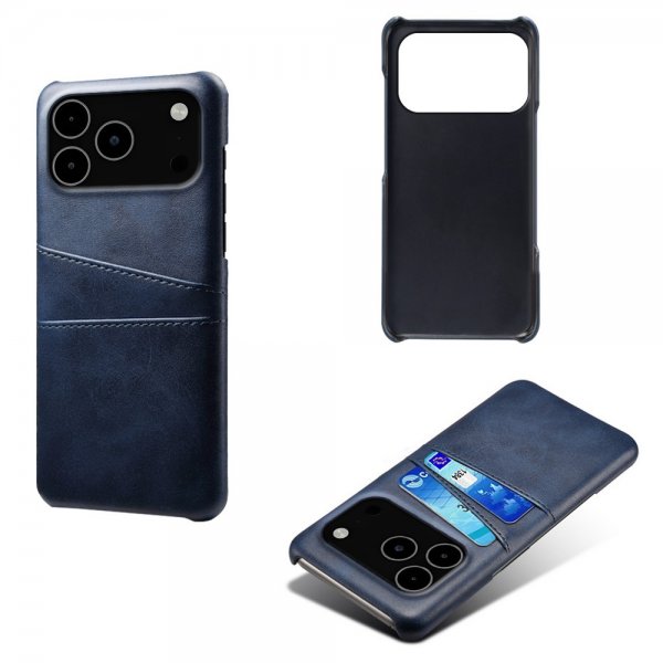 iPhone 17 Pro Max -kuoret kahdella korttipaikalla, sininen