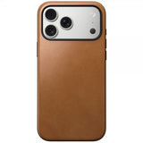 Nomad iPhone 17 Pro Max Modern Leather Case, English Tan
