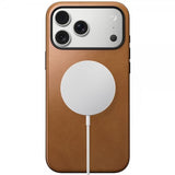Nomad iPhone 17 Pro Max Modern Leather Case, English Tan